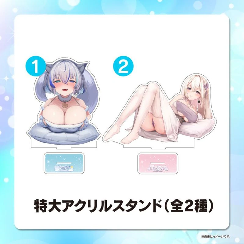特大アクリルスタンド【ぬれきゅーと】(全2種)